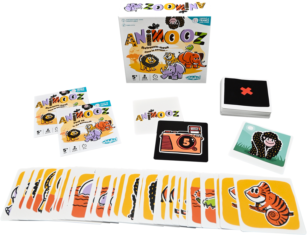 Animooz en français disponible en retrait chez Guitoons TCG