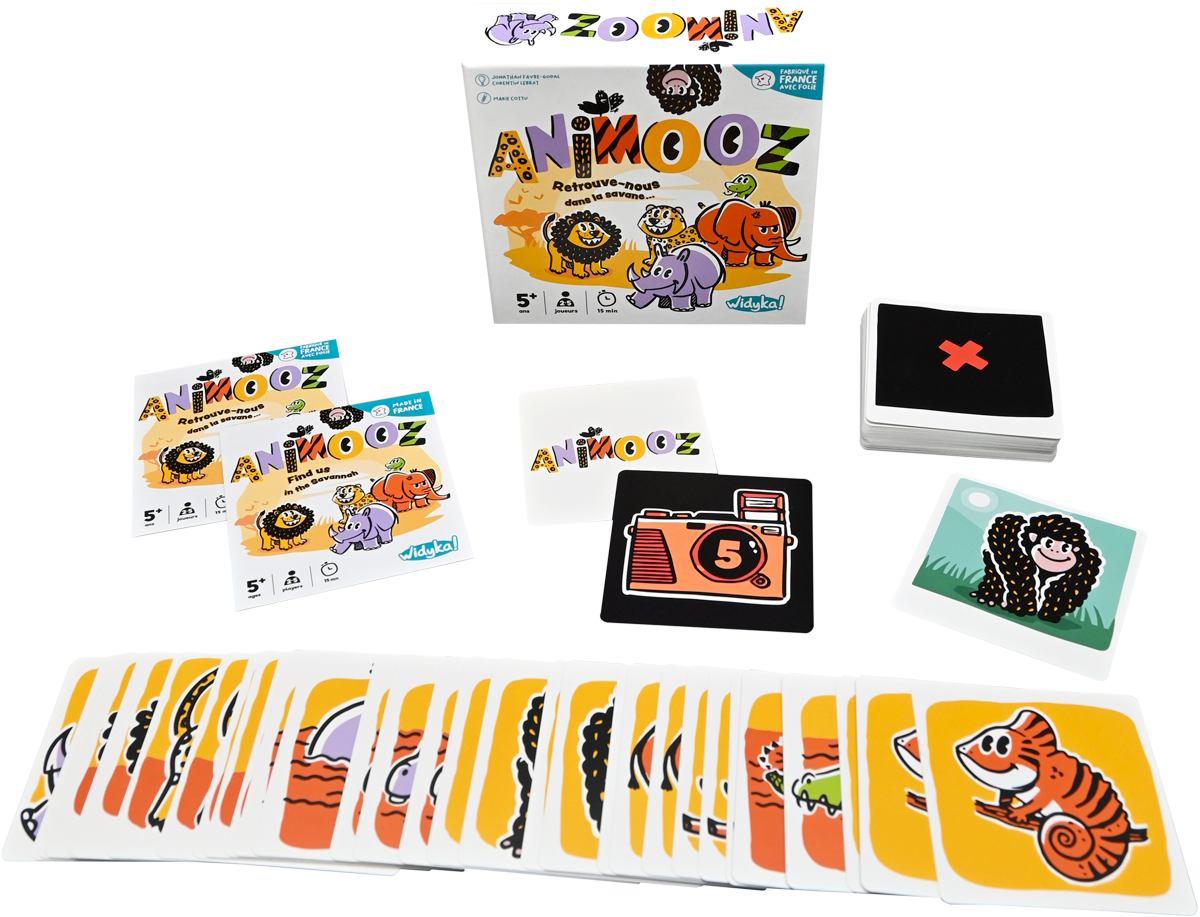 Animooz en français disponible en retrait chez Guitoons TCG