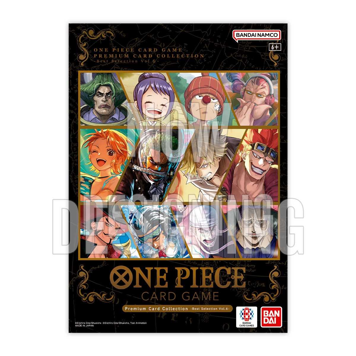 One Piece Card Game Premium Card Collection Best Selection Vol 6 anglais coffret officiel Bandai 12 cartes Alt Art