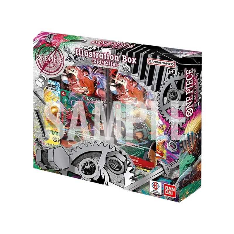 One Piece Card Game Illustration Box Vol 8 IB-08 Eustass Kid Killer coffret collector anglais Bandai