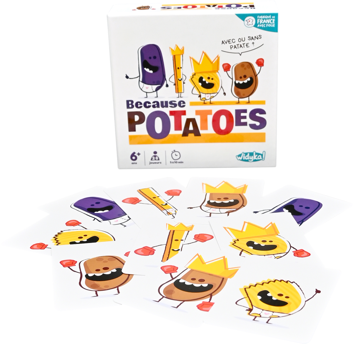 Because Potatoes en français disponible en retrait chez Guitoons TCG