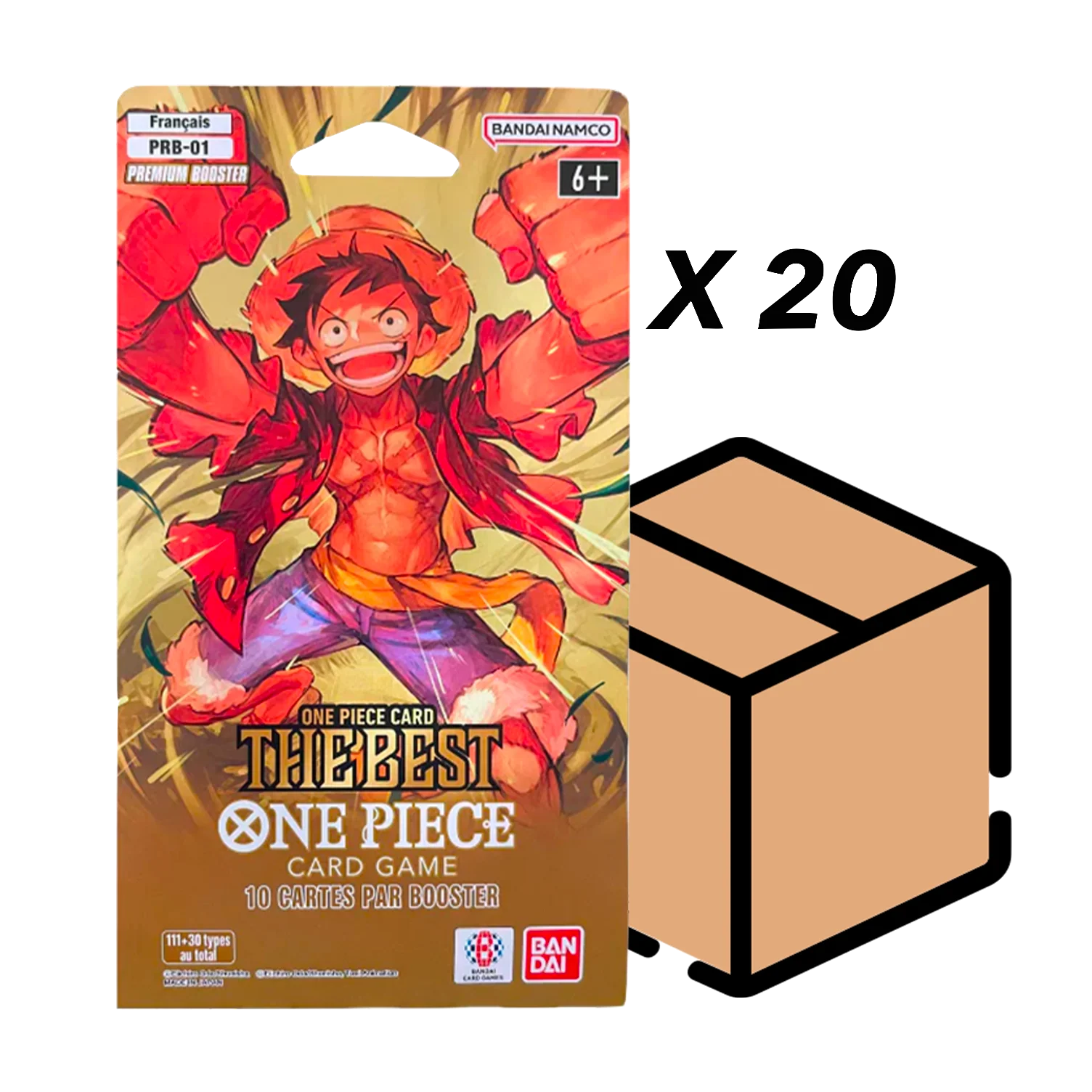 Case Blister One Piece PRB01 – The Best (EN)