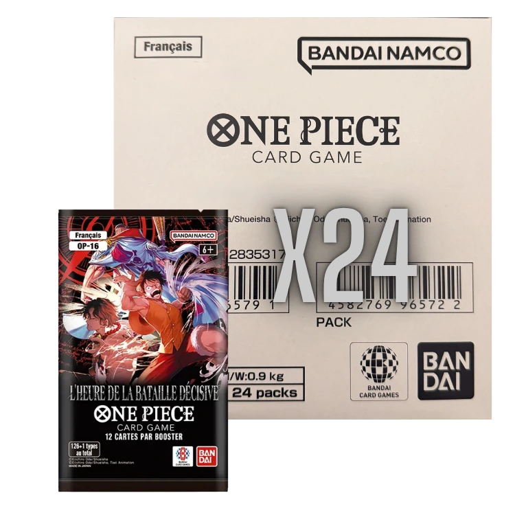 One Piece OP16 Blister Case – The Decisive Battle (FR)