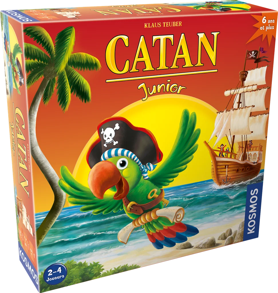 Boîte du jeu de société CATAN Junior en français