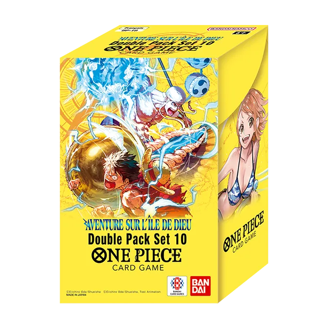 Double Pack One Piece OP15 – Aventures sur l'Île de Dieu (FR)