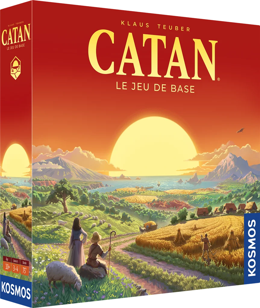 Boîte du jeu de société CATAN Jeu de base Refresh en français