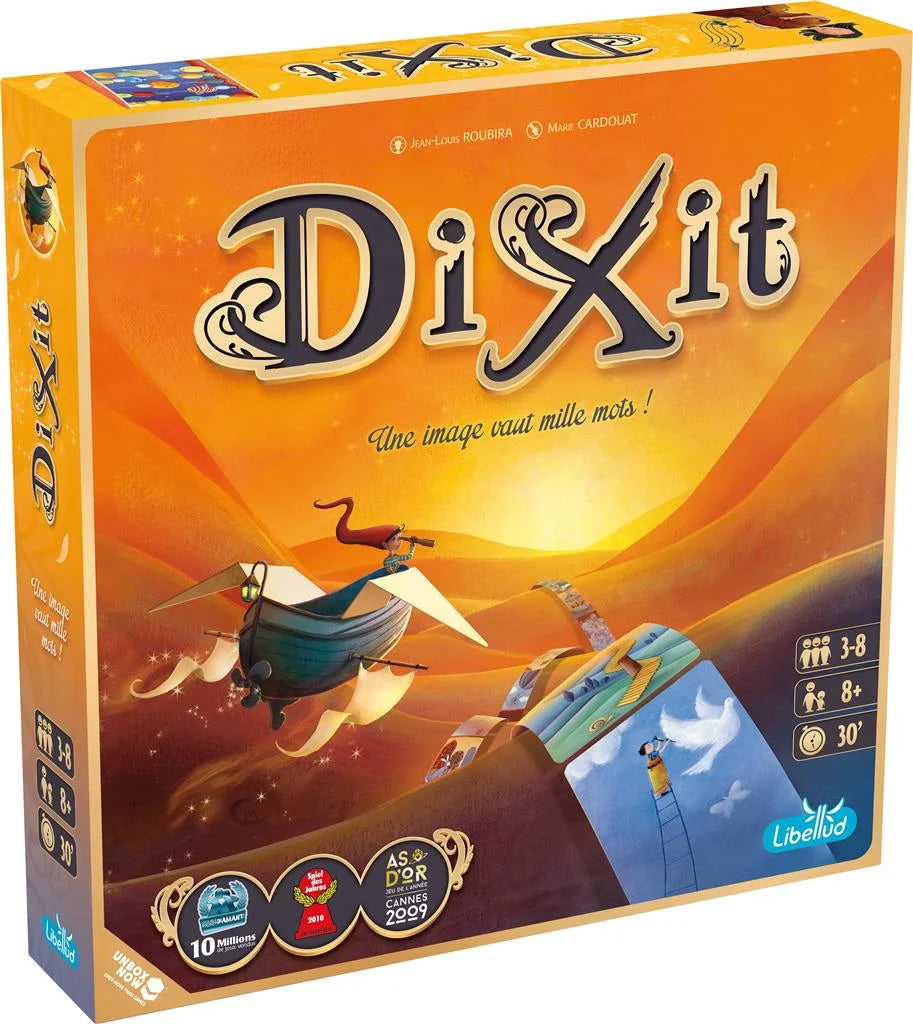 Dixit en français disponible en retrait chez Guitoons TCG