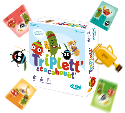 Triplett’ & Cacahouèt’ – Jeu d'observation et de rapidité – FR – BOUTIQUE