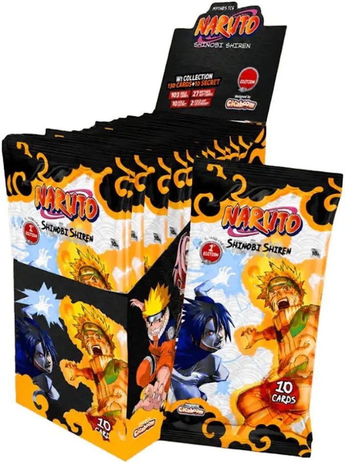 Précommande Naruto Mythos TCG Set 2 Shinobi Shiren Display EN