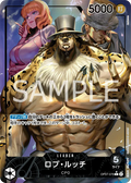 Rob Lucci OP07-079 L/P Parallèle – illust. Anderson carte japonaise One Piece Card Game Bandai état A