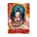 Portgas D. Ace P-028 P illust. Boichi carte japonaise One Piece Card Game Bandai état B
