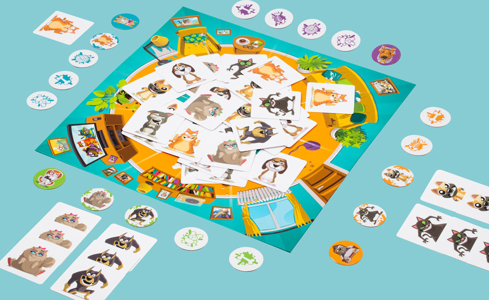 Les Pattes à Pouf jeu familial de rapidité et d'adresse Widyka en français