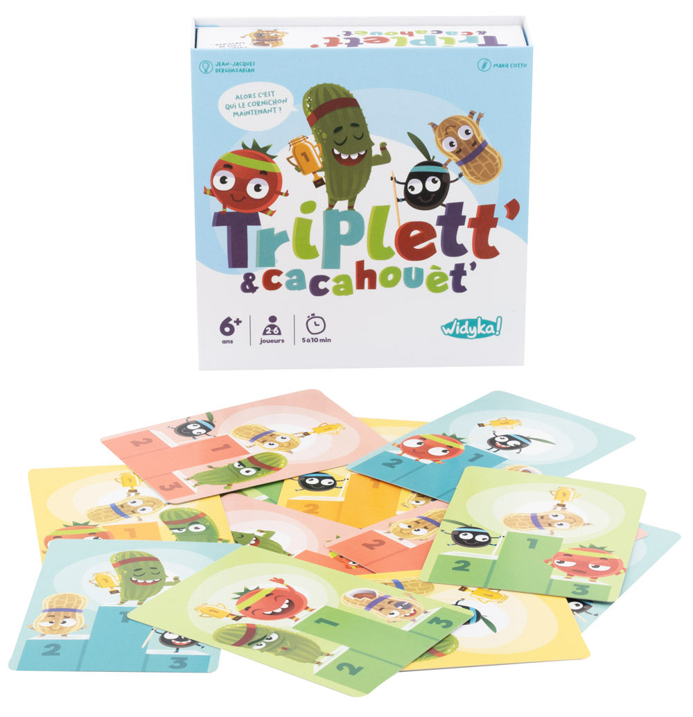 Triplett’ & Cacahouèt’ jeu d'observation et de rapidité Widyka en français