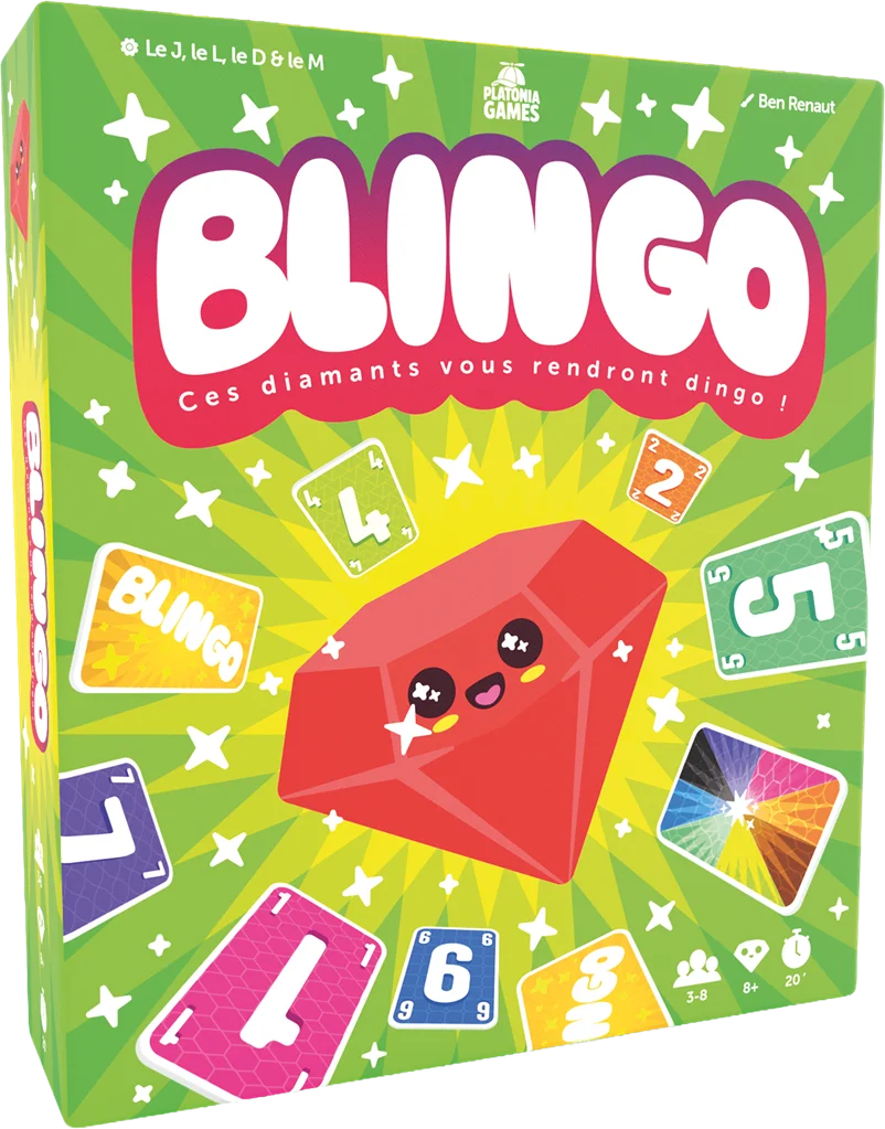Boîte de Blingo disponible en retrait chez Guitoons TCG