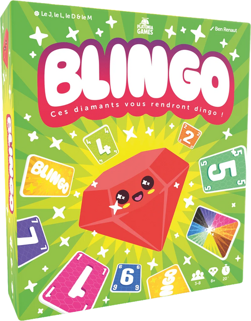 Boîte de Blingo disponible en retrait chez Guitoons TCG