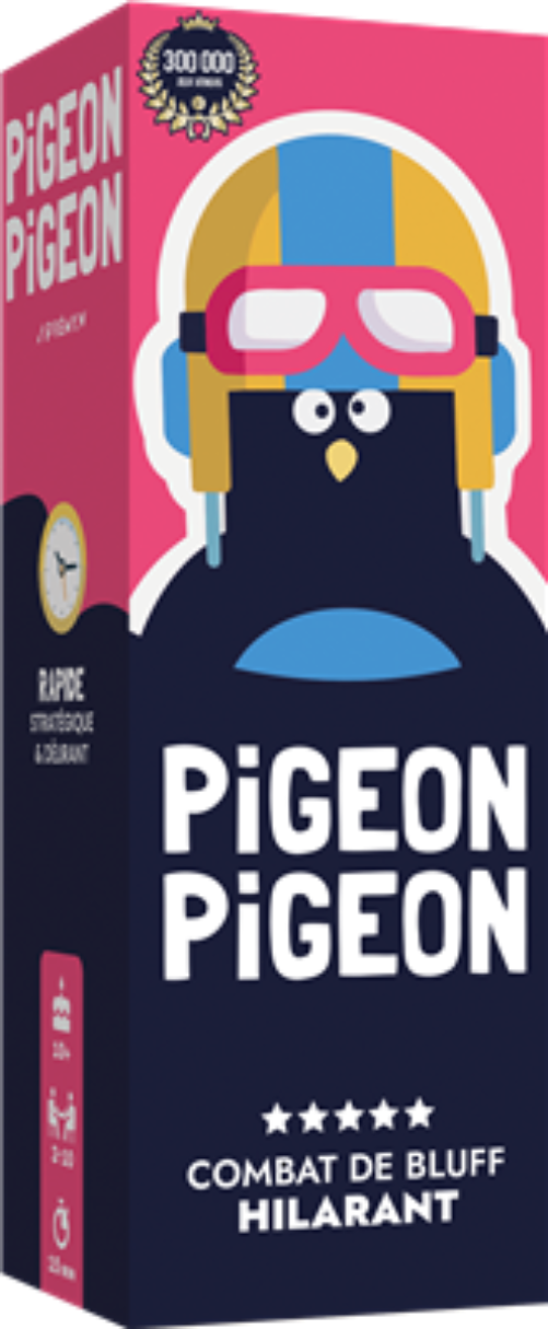 Pigeon Pigeon – Réédition – Jeu de bluff – FR