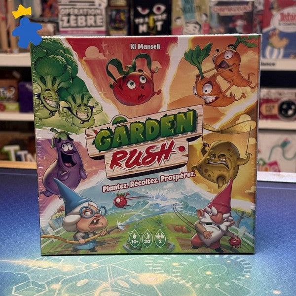 Boîte du jeu de société Garden Rush en français par Space Cowboys