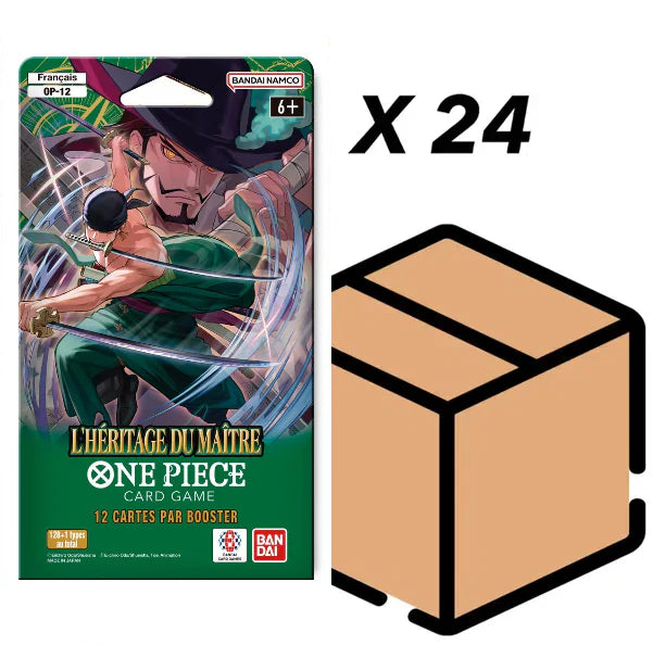 Case Blister One Piece OP12 – Master's Legacy (FR)