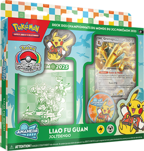 Pokémon – Deck Championnats du Monde 2025 – Vert – FR