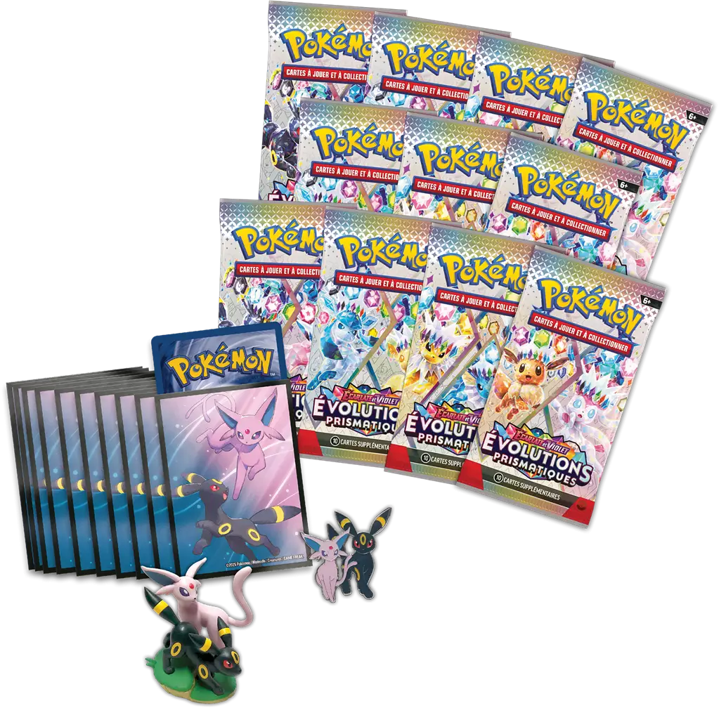 Coffret Premium Figurine Pokémon EV8.5 Évolutions Prismatiques (FR)