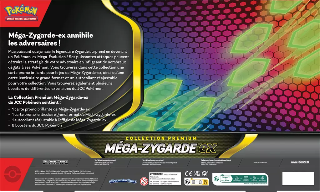 Coffret Pokémon Collection Premium Pokémon Méga-Zygarde-ex (FR)