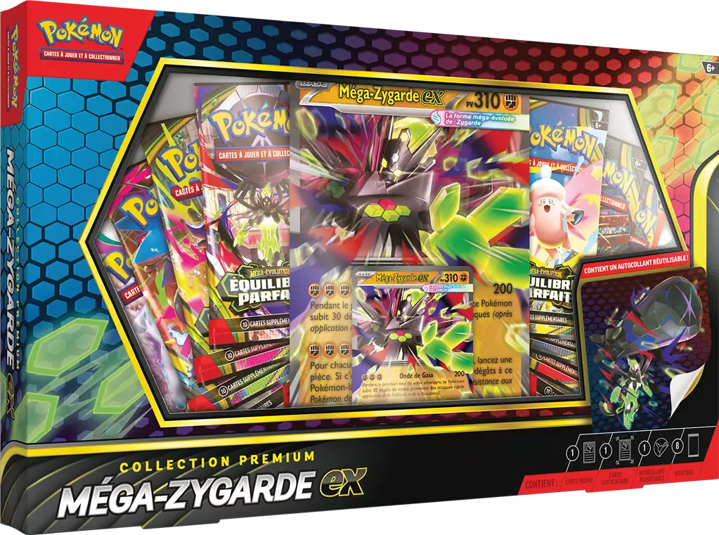 Pokémon Premium Kollektion Pokémon Mega-Zygarde-ex (FR)