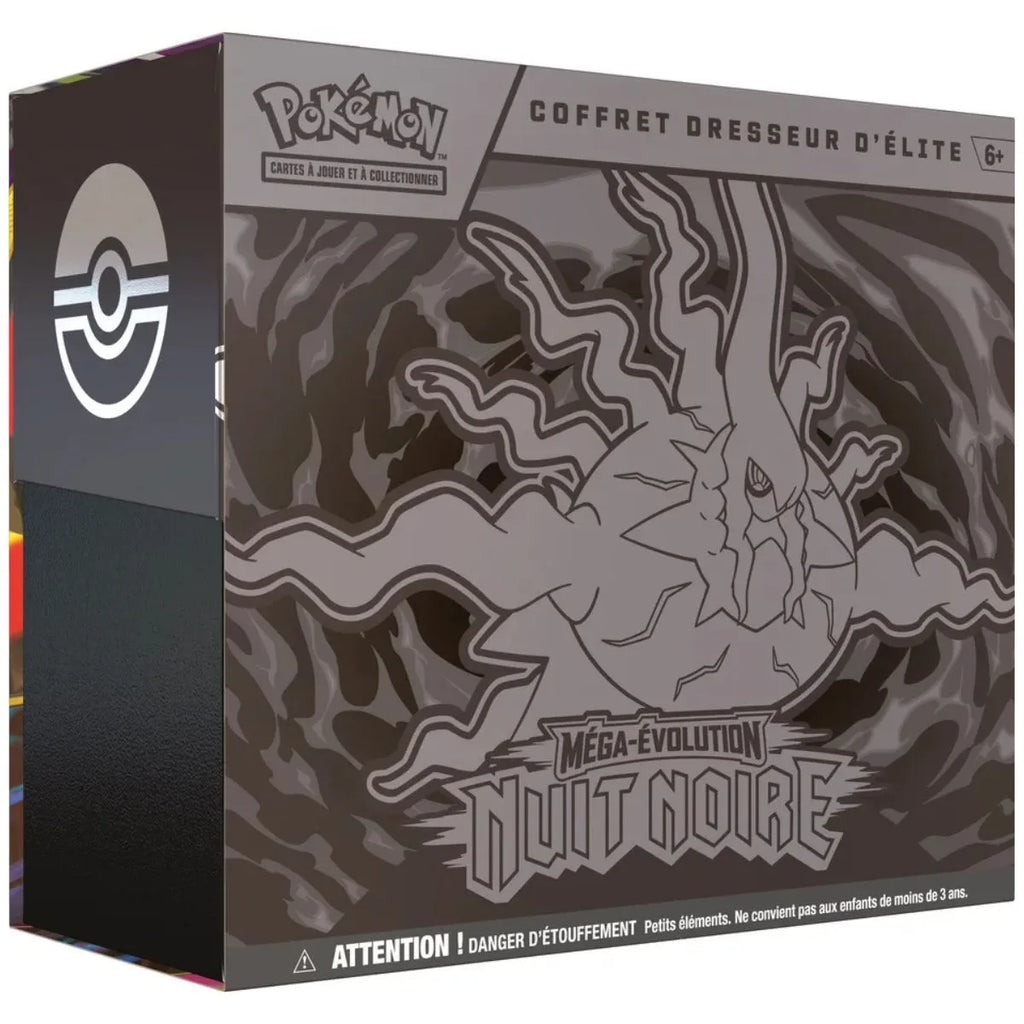 Coffret Dresseur d'Élite ETB Pokémon TCG Méga-Évolution Nuit Noire ME05 en français
